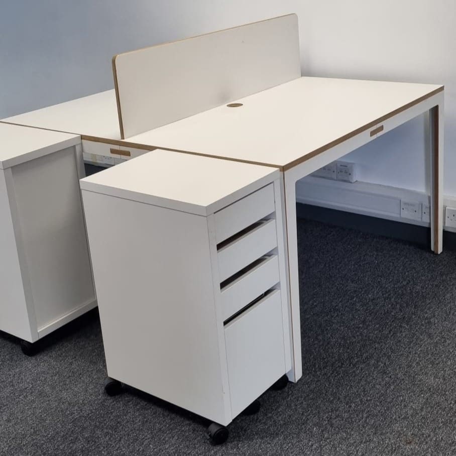 Minimalist office desk