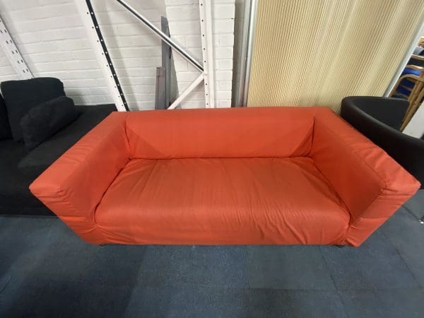 Red sofa