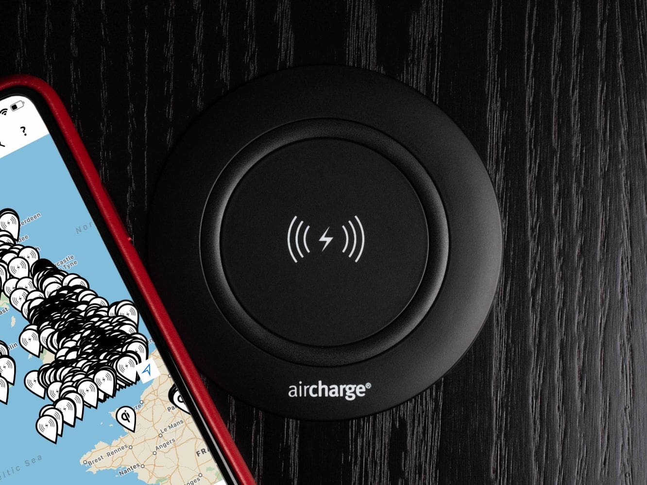 Air Charger - Black Nylon Surface Charger