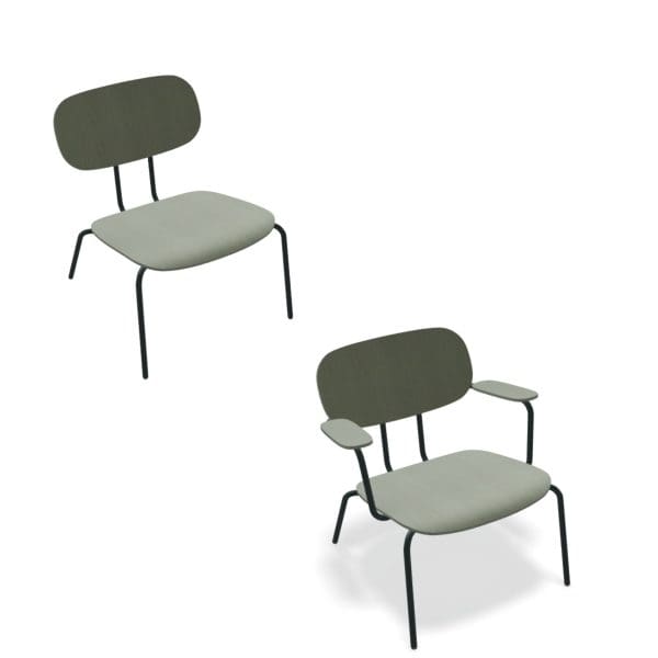 New School - Lounge Plywood Armchair