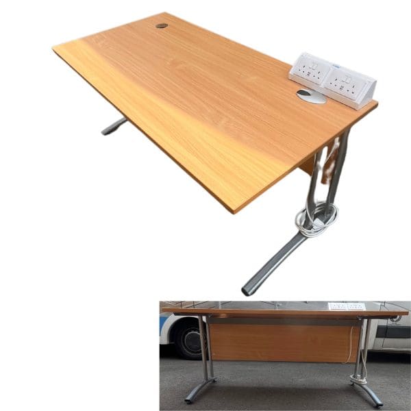1600X800mm Desk Beech