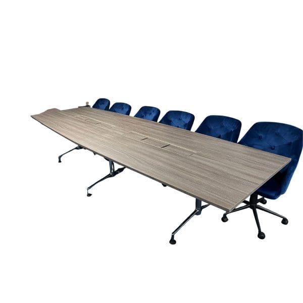 Boat Shaped Board Room Table