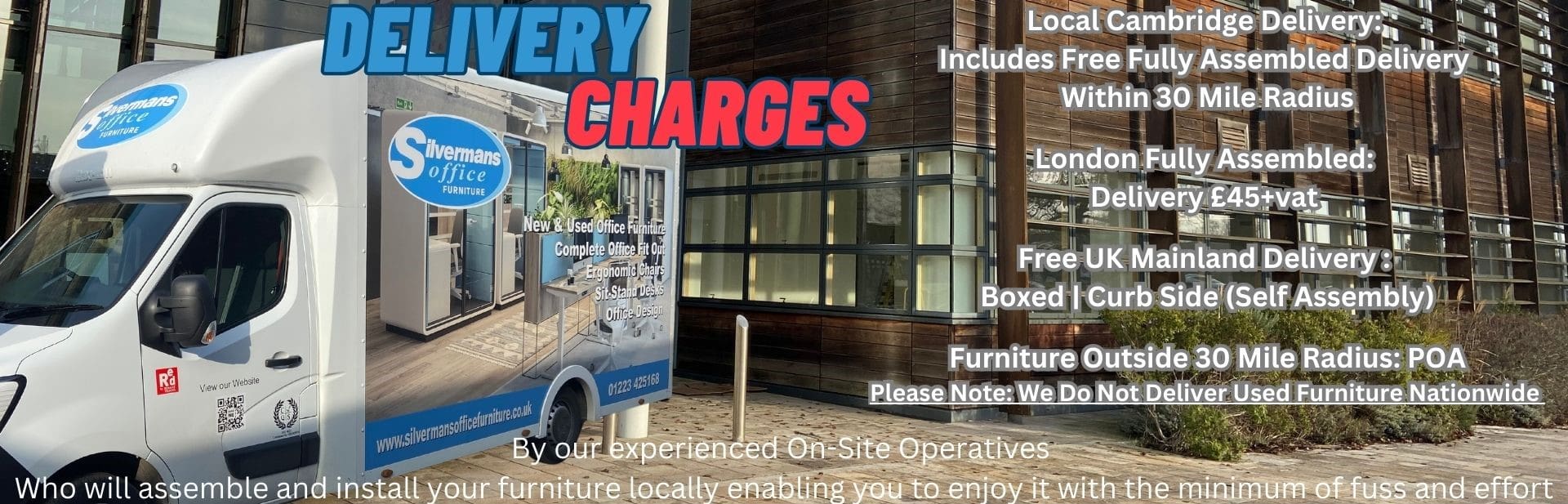 Delivery - 1 Office furniture delivery truck