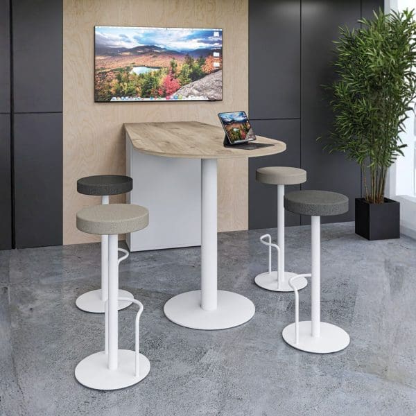 AV Conference Table - Poseur Height