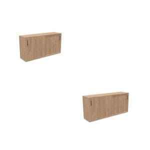 Desk Height Storage - Sliding Cupboard